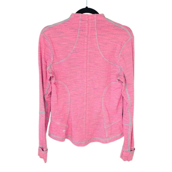 lululemon athletica Forme Jacket Cuffins In Wee Are From Space Neon Pink SZ 10 - Picture 7 of 14